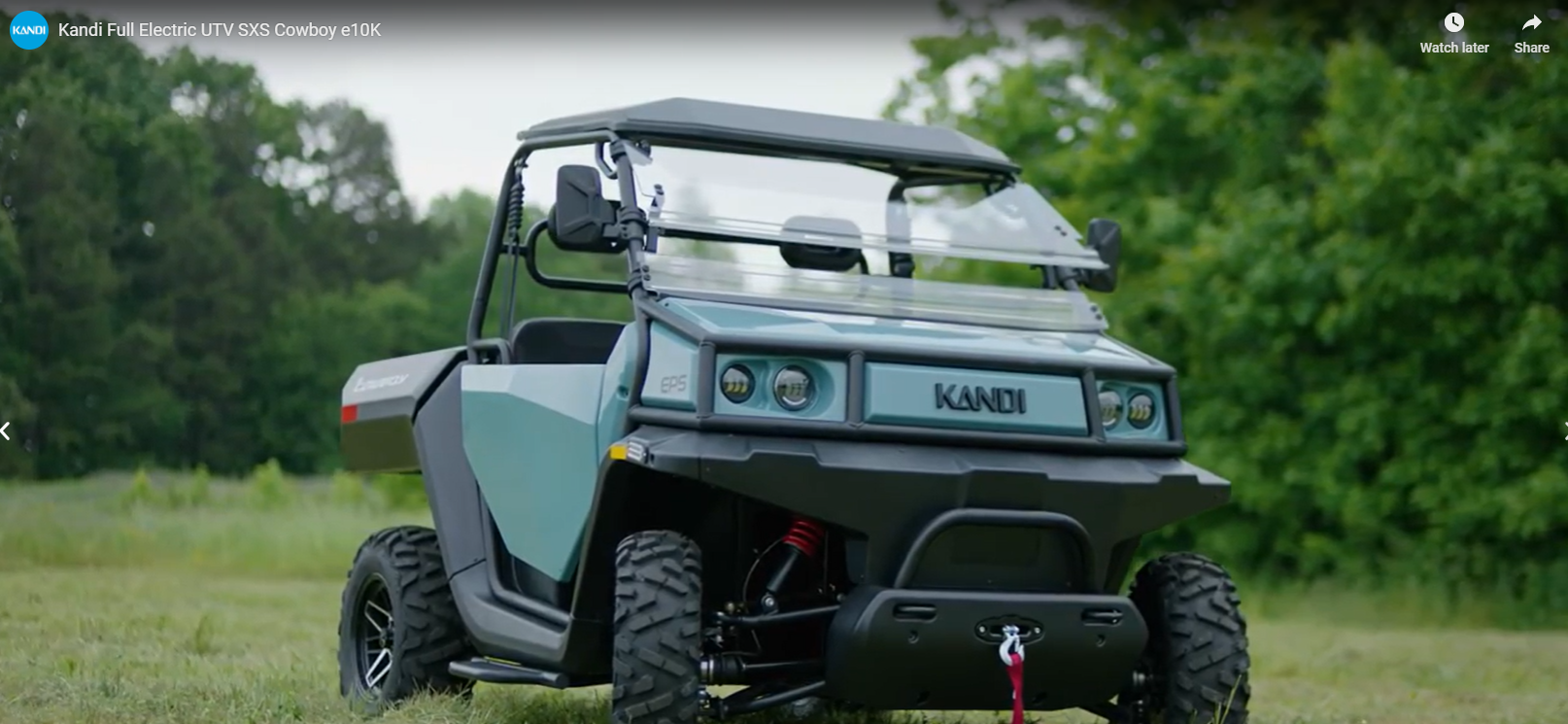 Load video: Kandi Cowboy Innovator e10k