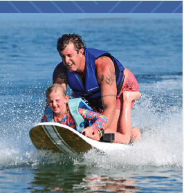 AMP'D WATERS Electric Surfboard - 12kW - Lago Vista Golf Carts