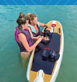 AMP'D WATERS Electric Surfboard - 12kW - Lago Vista Golf Carts