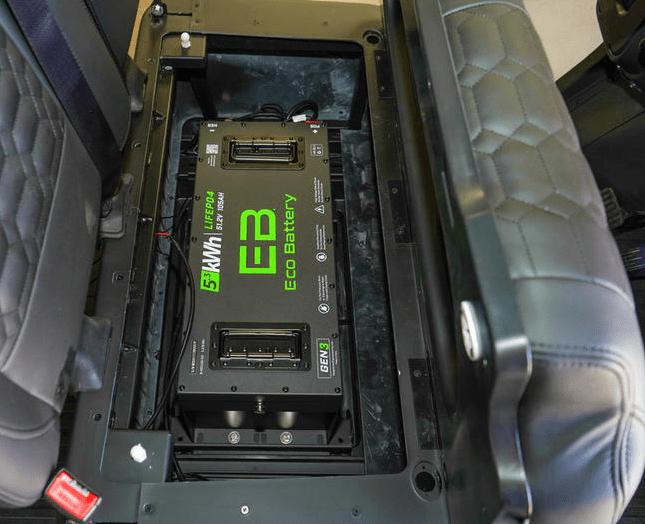 Venom Stealth, Lifted, Matte Black - Lago Vista Golf Carts