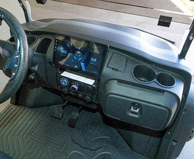 Venom Stealth, Lifted, Matte Black - Lago Vista Golf Carts