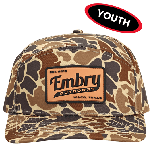 Youth Duck Camo 6 Panel - Lago Vista Golf Carts