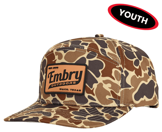 Youth Duck Camo 6 Panel - Lago Vista Golf Carts